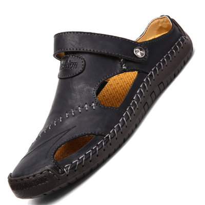 Chris™ | Sandalias de piel ortopédicas