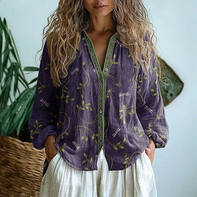 Rosita™ – Blusa Estampado Vintage