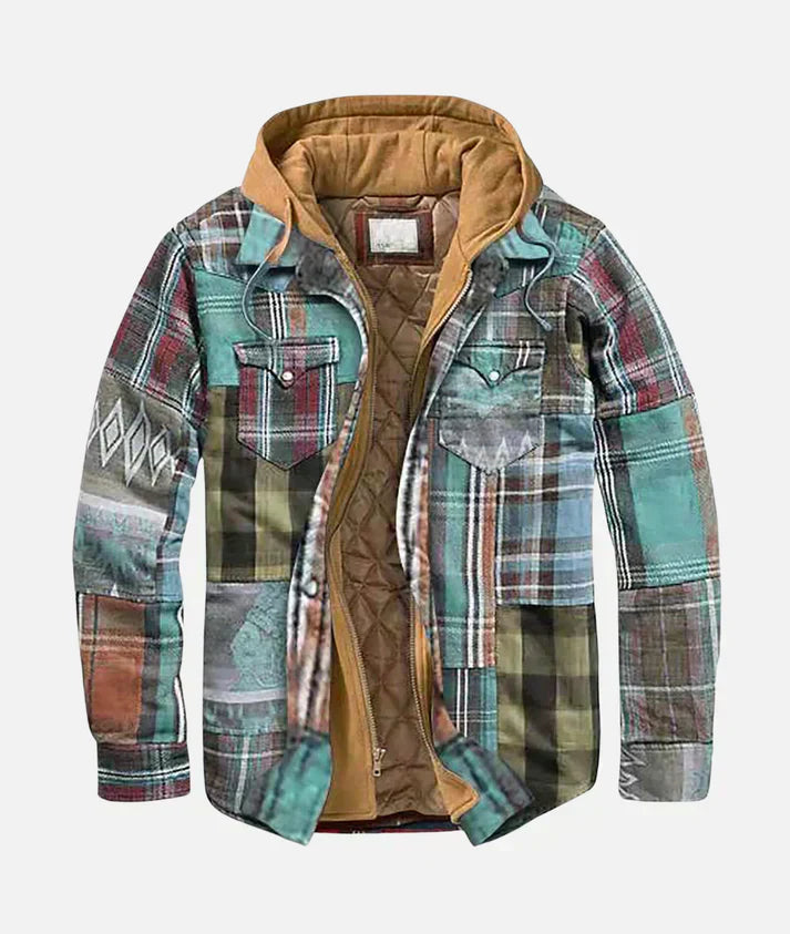 Luca™ | Chaqueta Patchwork de Cuadros