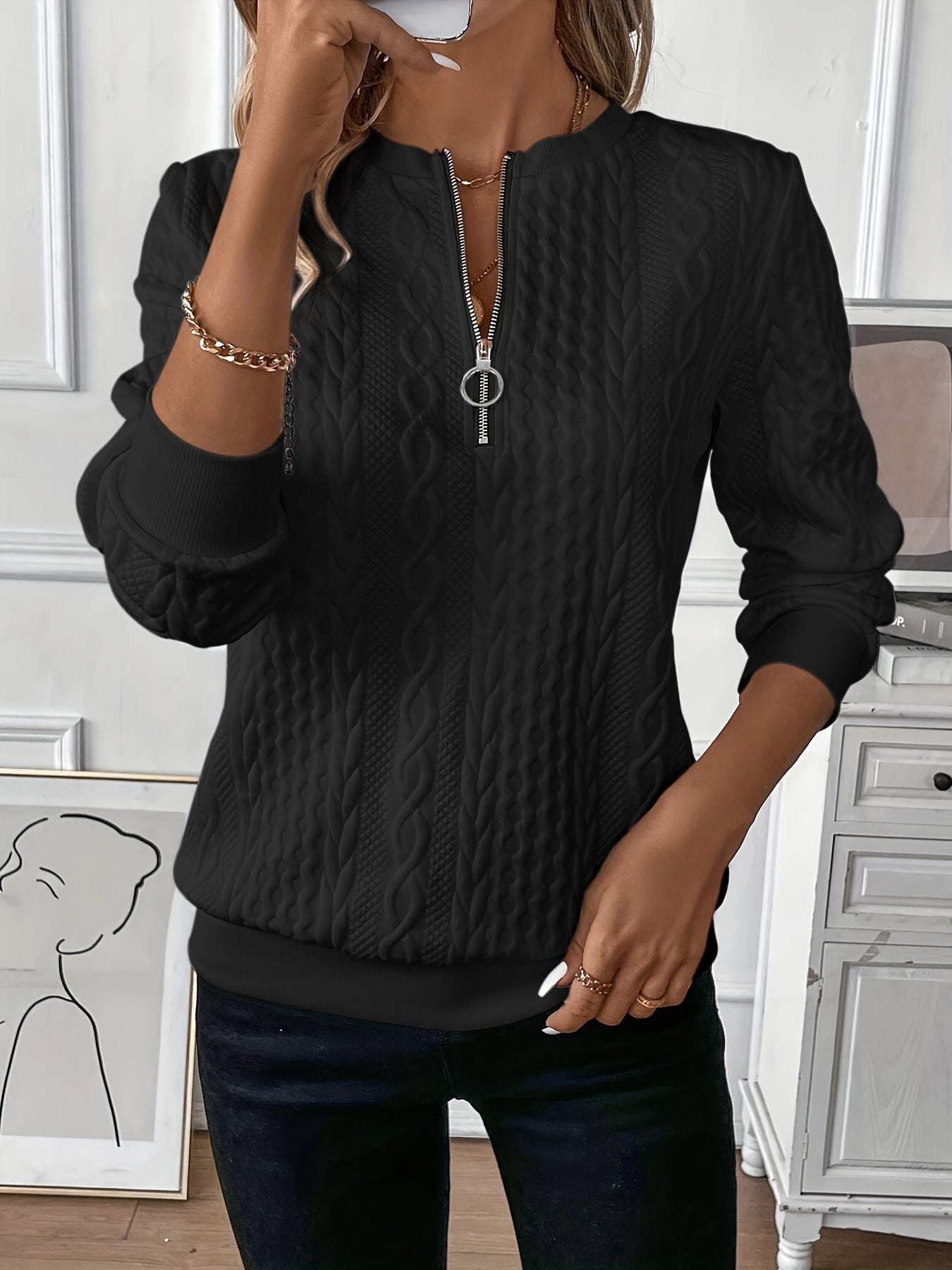 Emily™ | Suéter Elegante de Punto Sofisticado