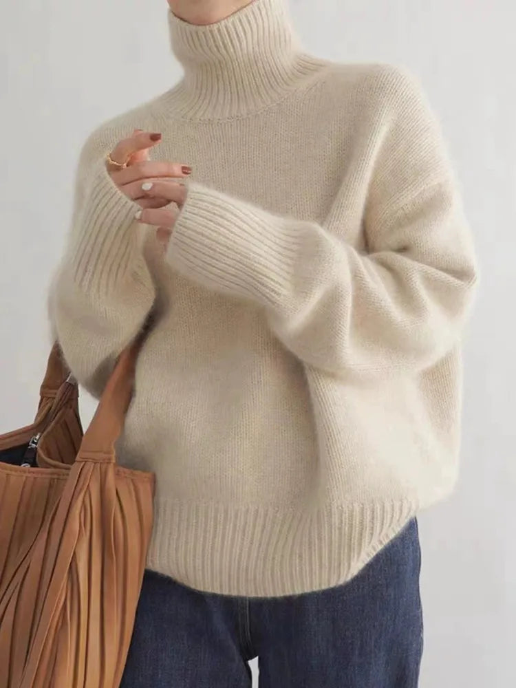 Manon™ | Cachemira de Cuello Alto