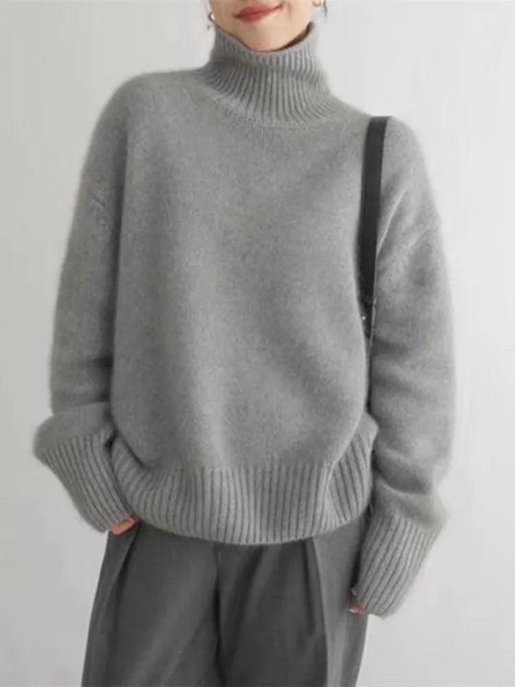 Manon™ | Cachemira de Cuello Alto