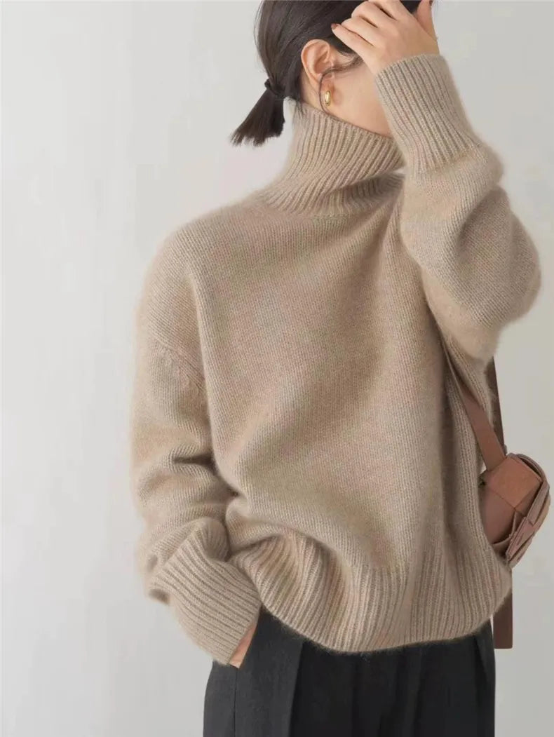 Isabella – Suéter de Cuello Alto