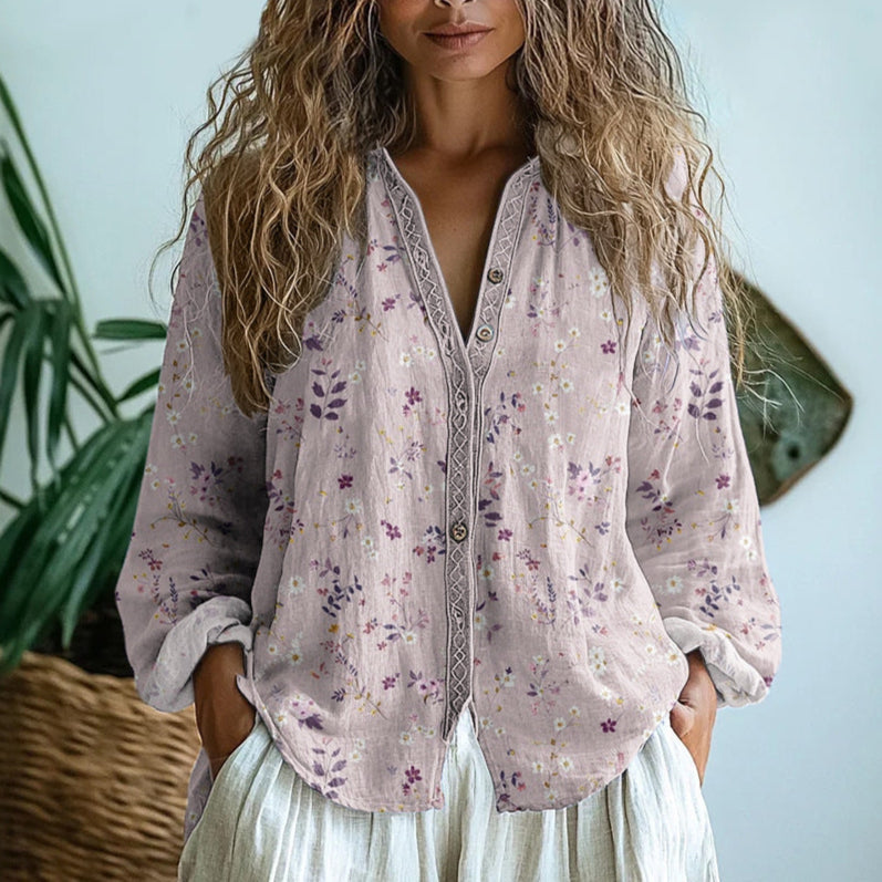 Rosita™ – Blusa Estampado Vintage