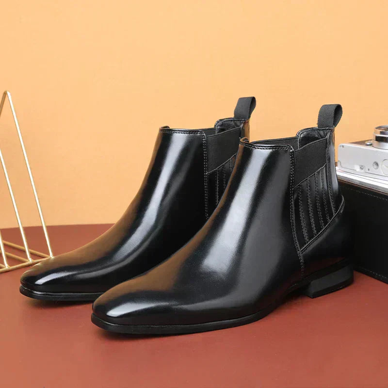 Peyton | Botines de Cuero Sintético