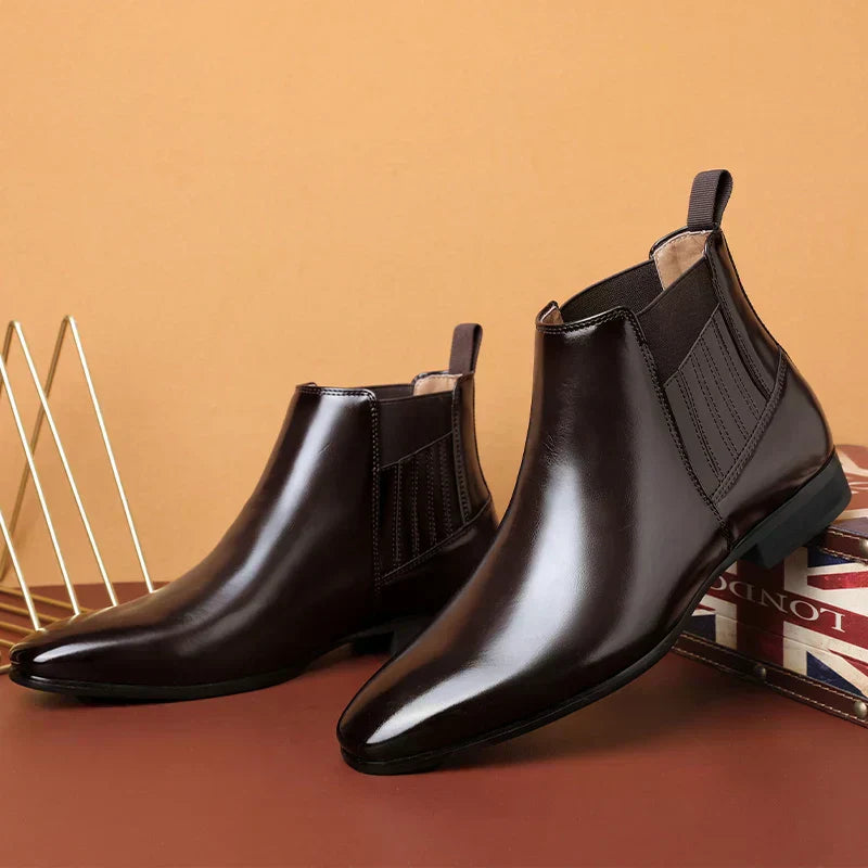 Peyton | Botines de Cuero Sintético