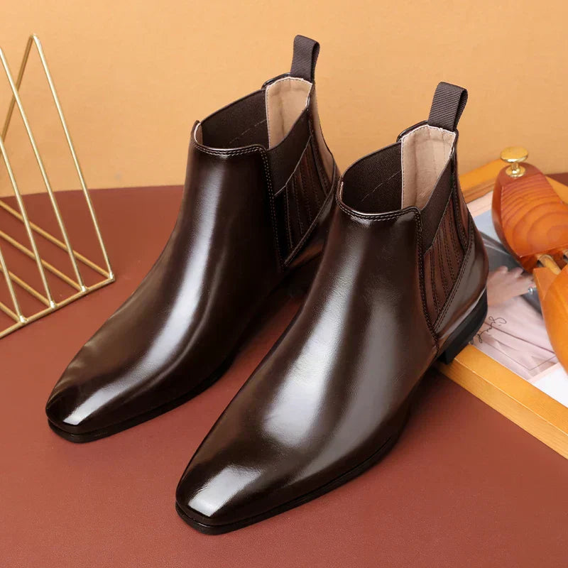 Peyton | Botines de Cuero Sintético