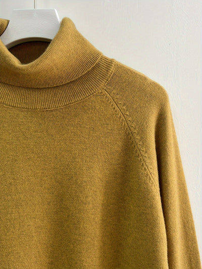 Aimée™ | Suéter Clásico de Cuello Alto