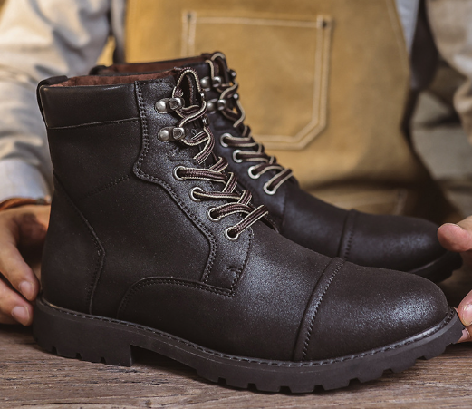 Colton™ | Botas de cuero para hombre premium