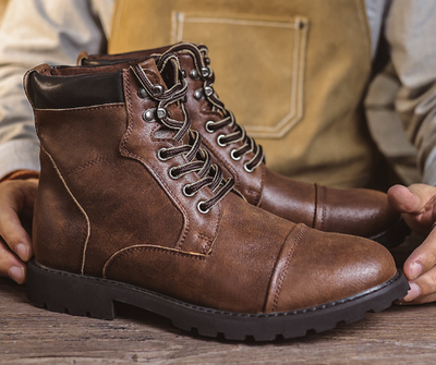 Colton™ | Botas de cuero para hombre premium