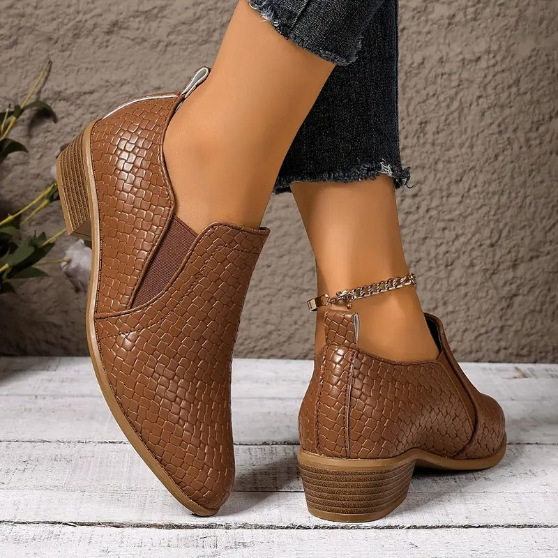 Alexandra™ | Oxford de Piel Elegante