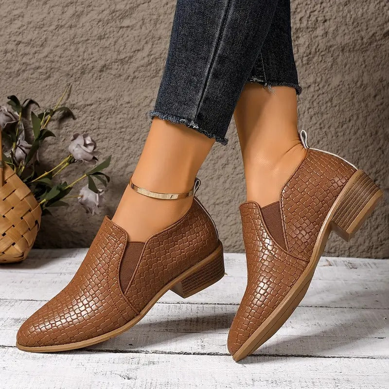 Alexandra™ | Oxford de Piel Elegante