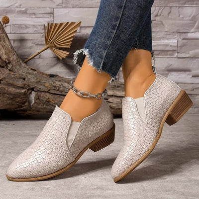 Alexandra™ | Oxford de Piel Elegante