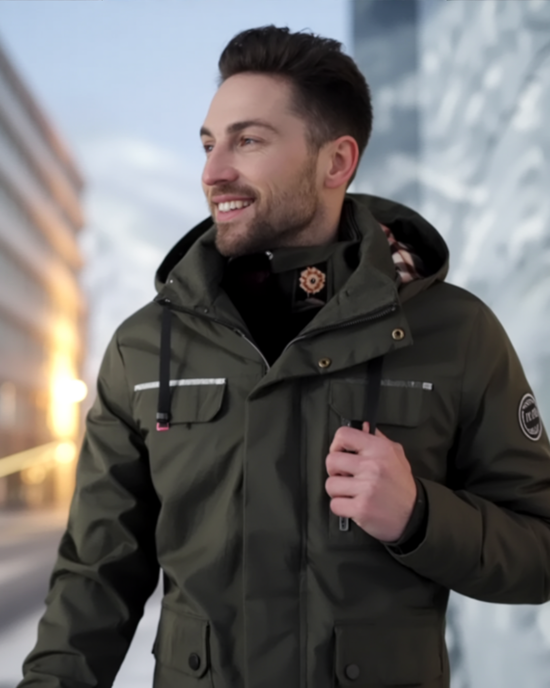 Luca | Chaqueta Outdoor Impermeable