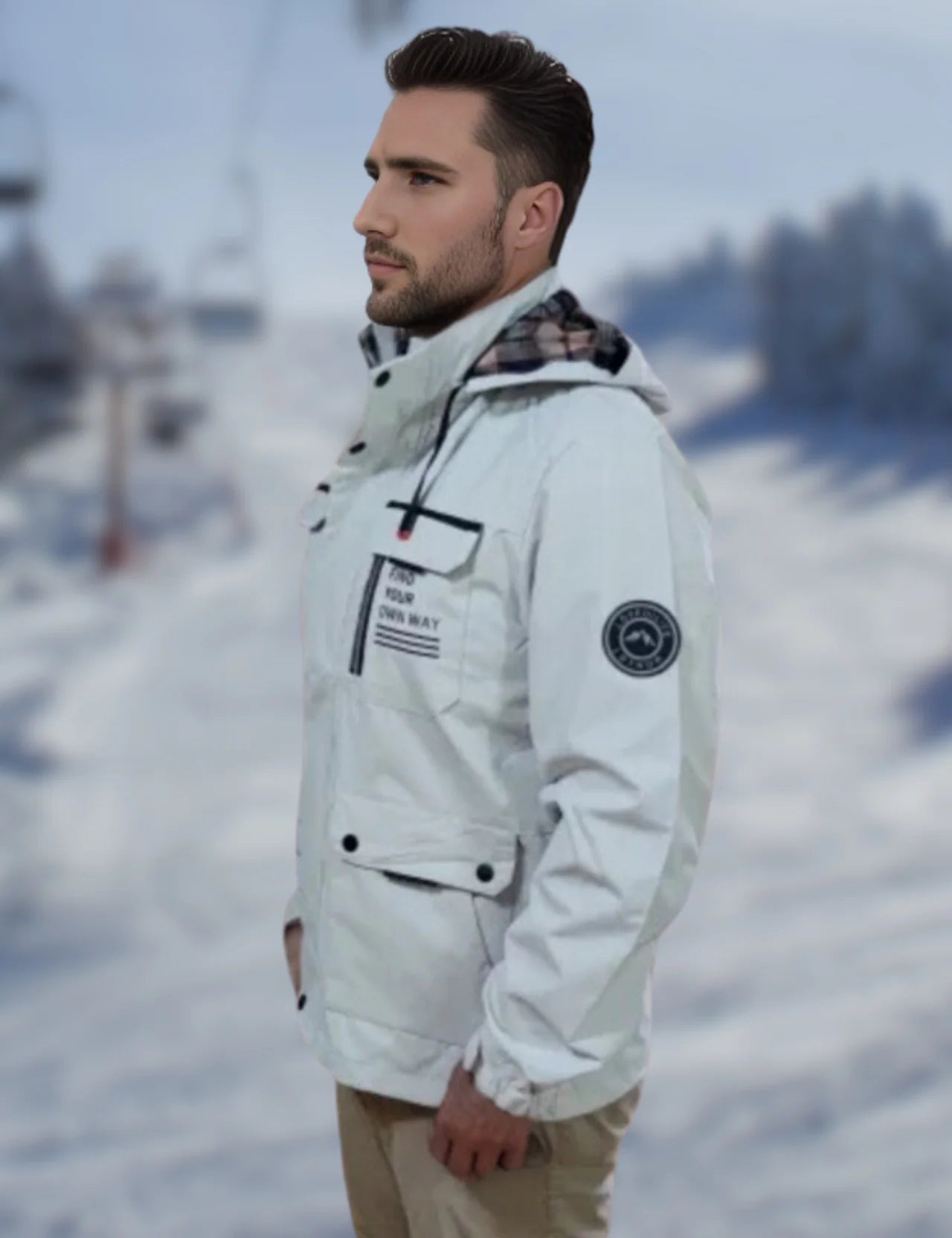 Luca | Chaqueta Outdoor Impermeable