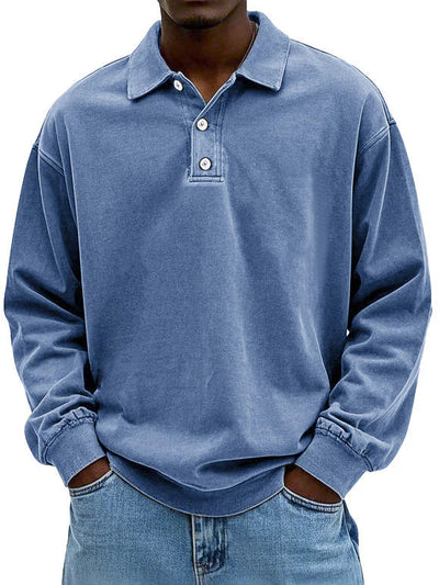 Ruben™ | Camisa vintage de manga larga