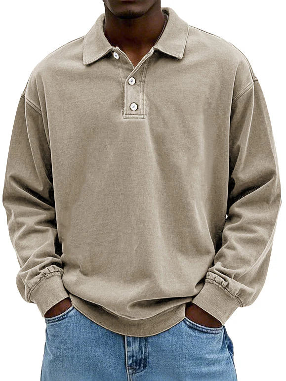 Ruben™ | Camisa vintage de manga larga