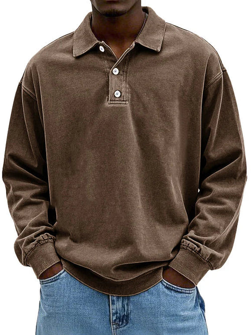 Ruben™ | Camisa vintage de manga larga