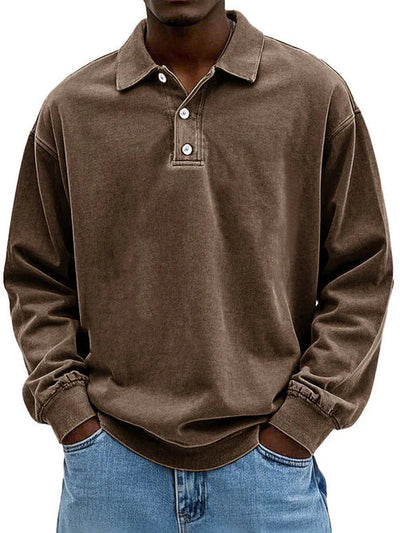 Ruben™ | Camisa vintage de manga larga