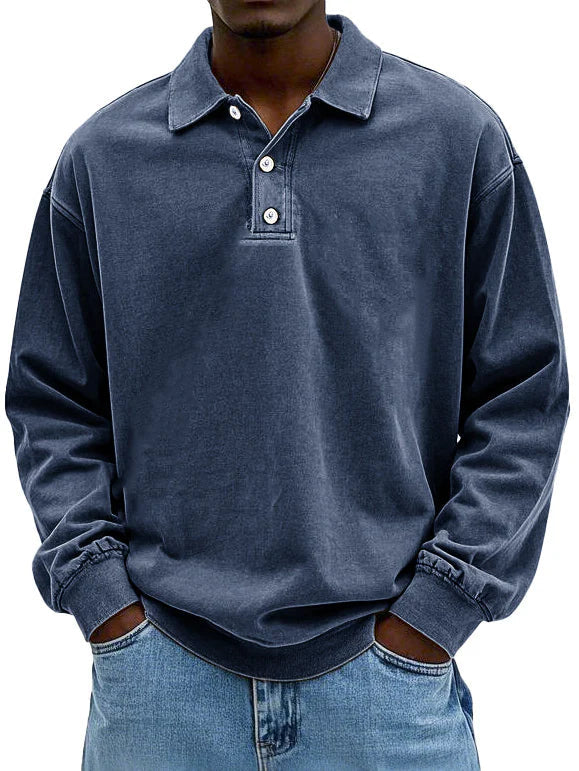 Ruben™ | Camisa vintage de manga larga