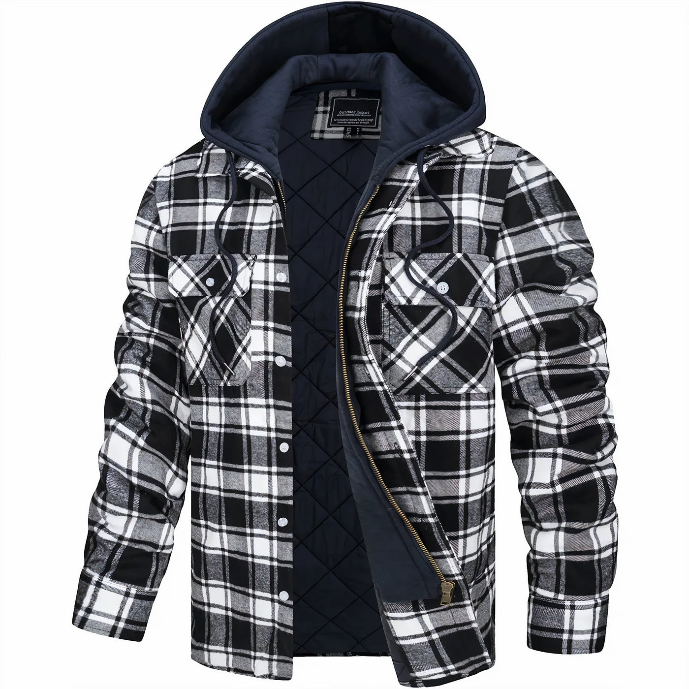 Tibor | Camisa Overshirt Acolchada