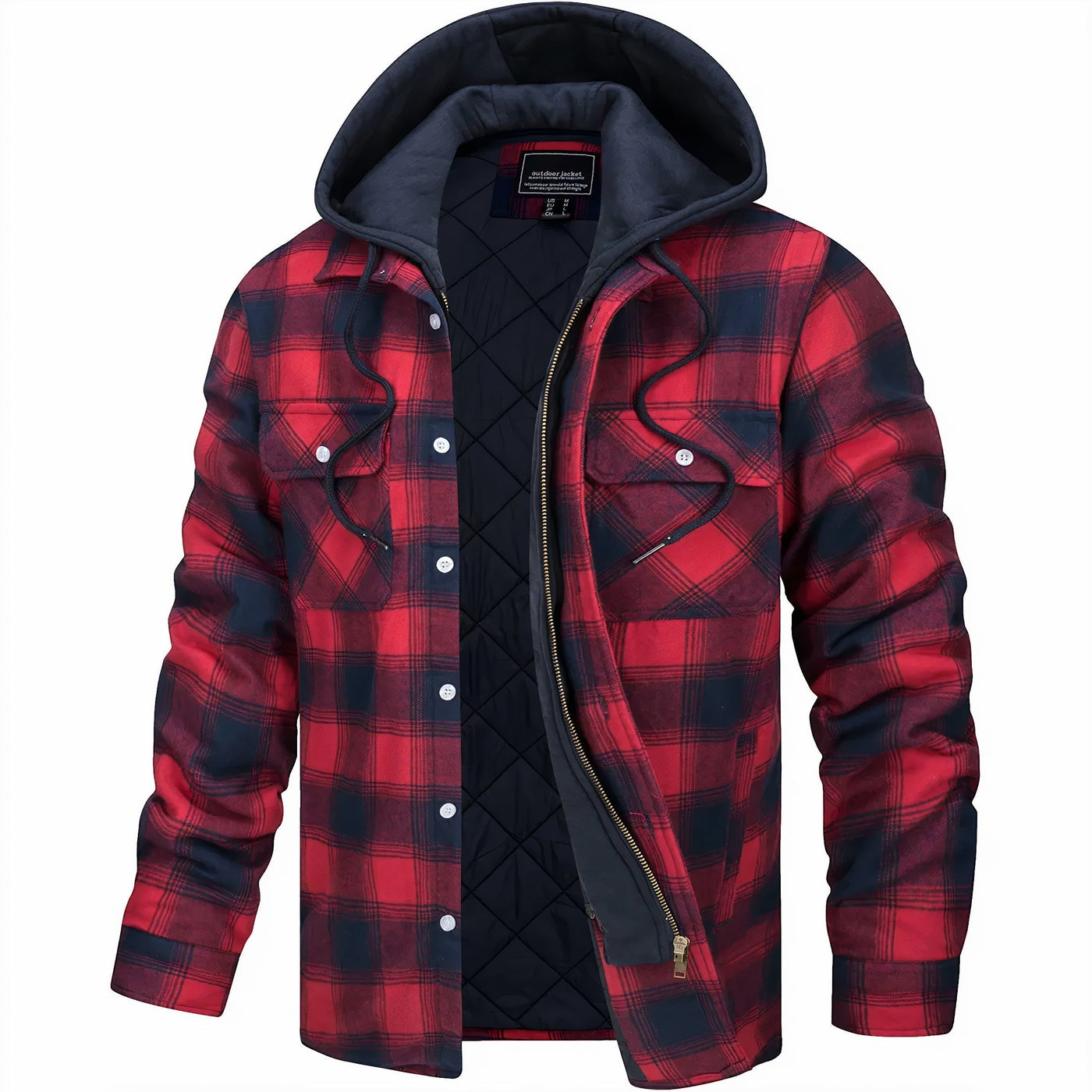 Tibor | Camisa Overshirt Acolchada