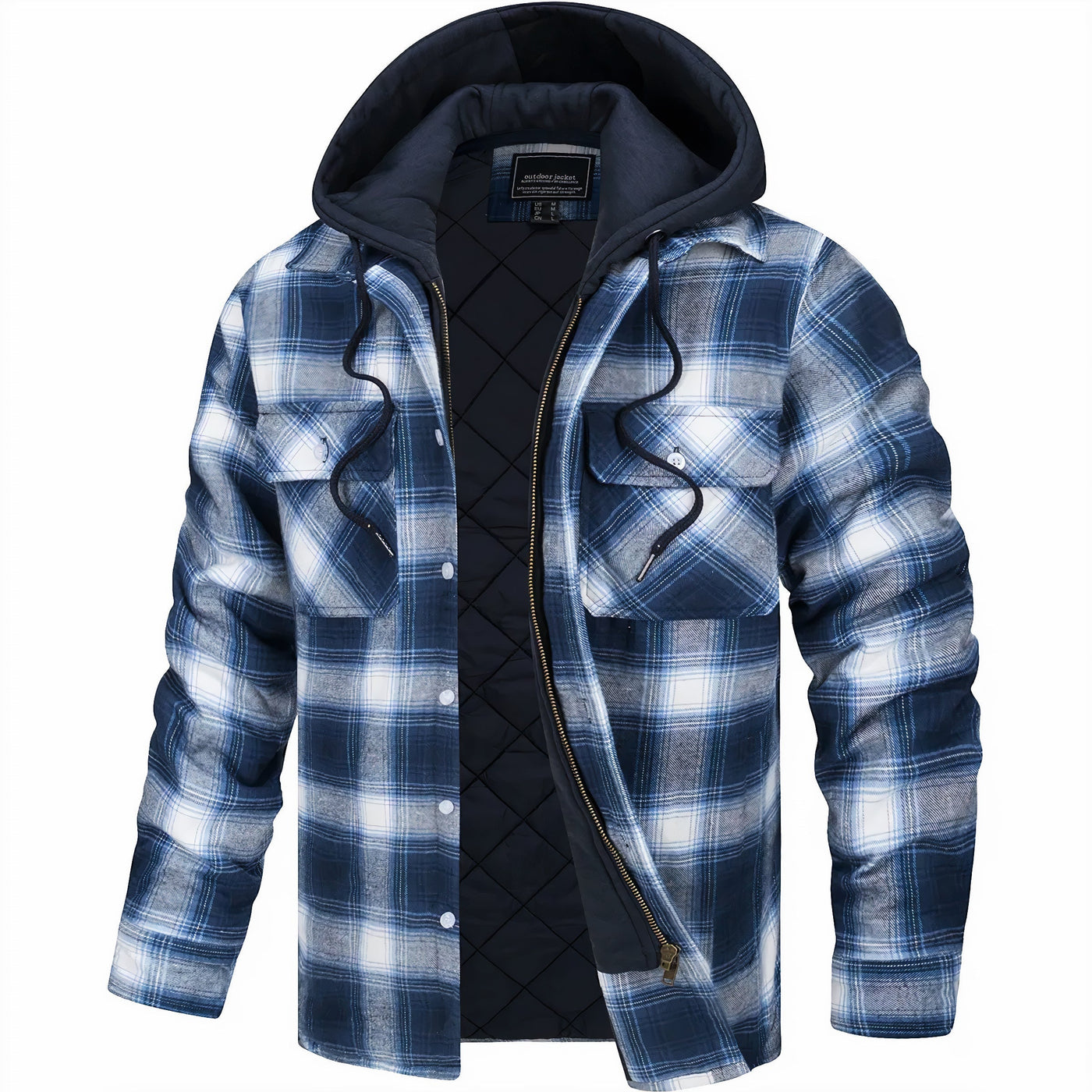 Tibor | Camisa Overshirt Acolchada