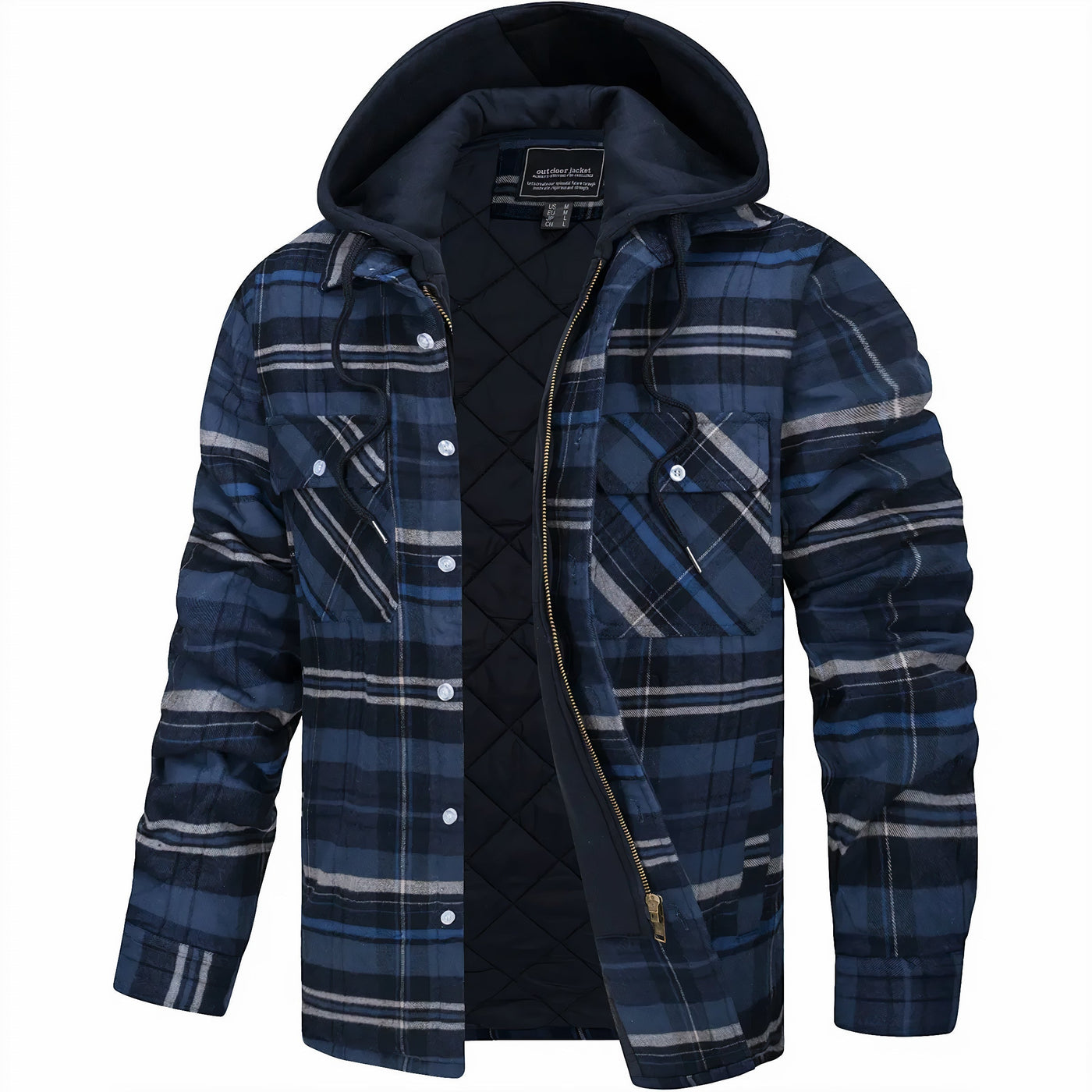 Tibor | Camisa Overshirt Acolchada